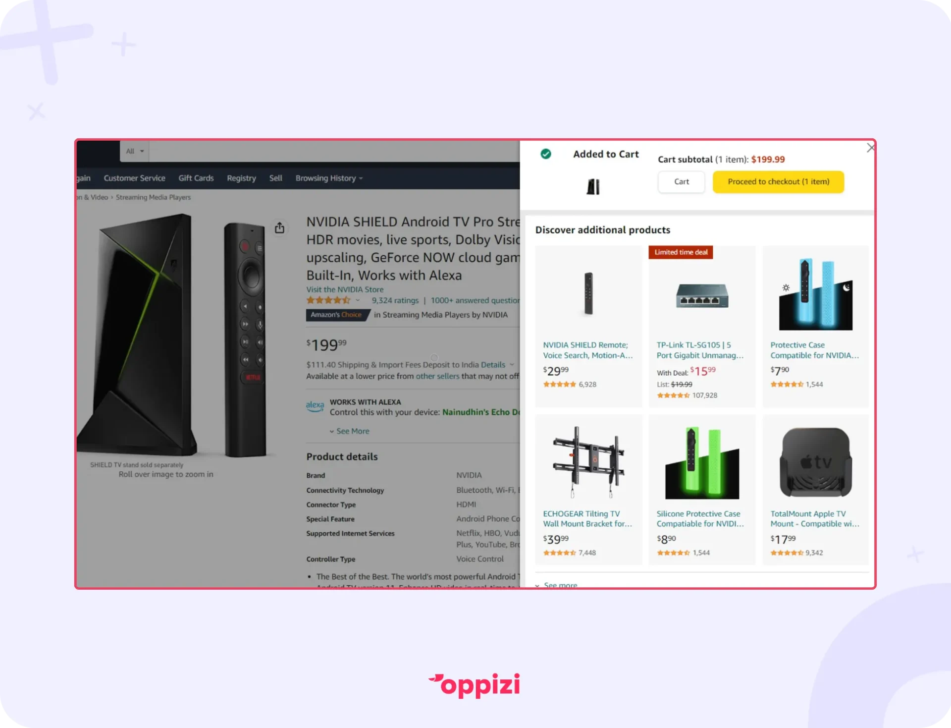 amazon cart page personalization