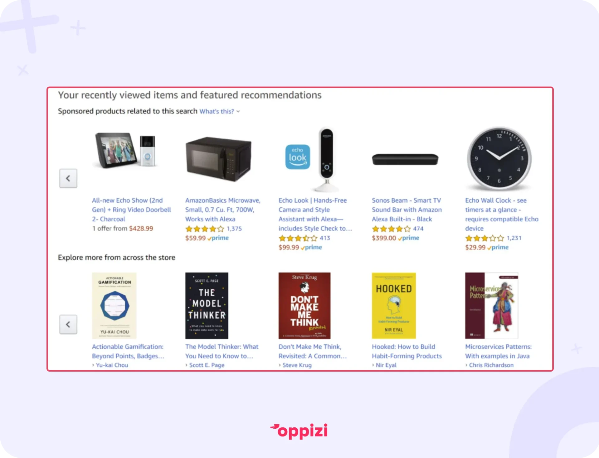 amazon recently viewed items