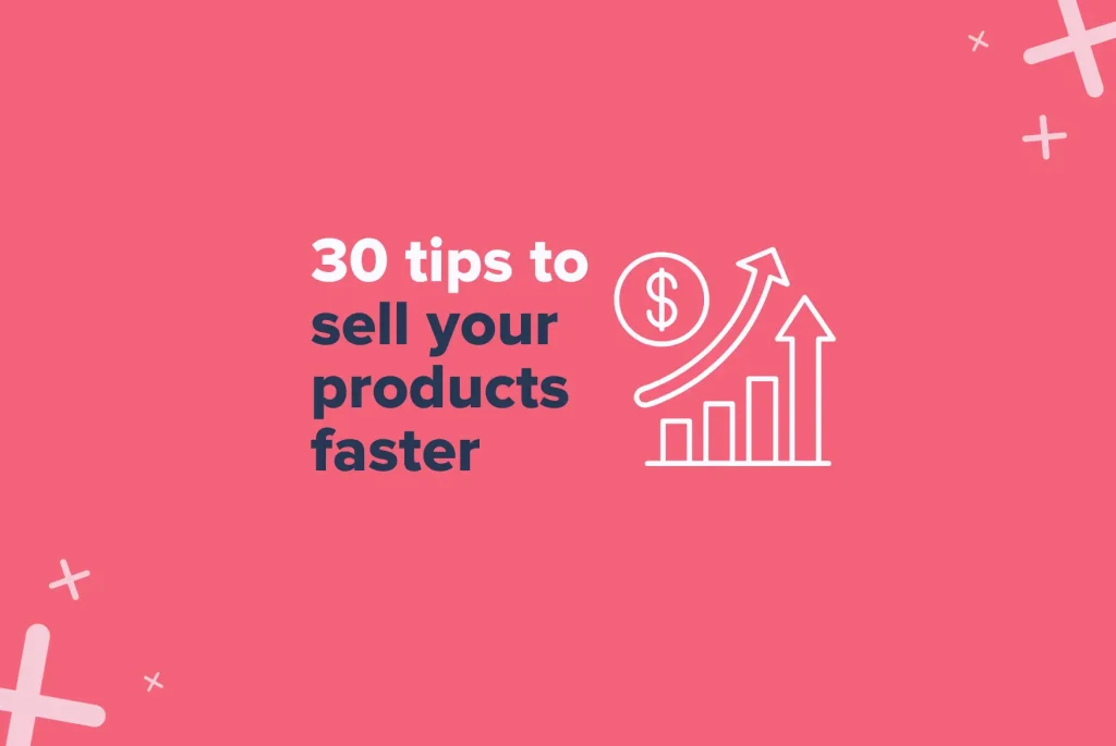 sell products fast
