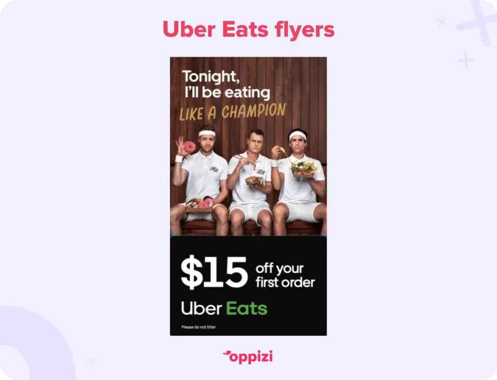 uber eats flyers