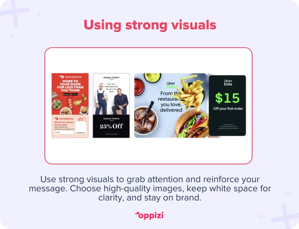 visual in direct mail