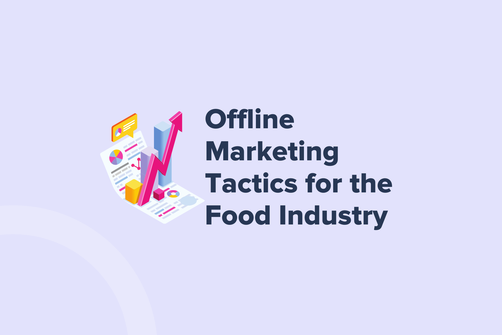 offline marketing for food