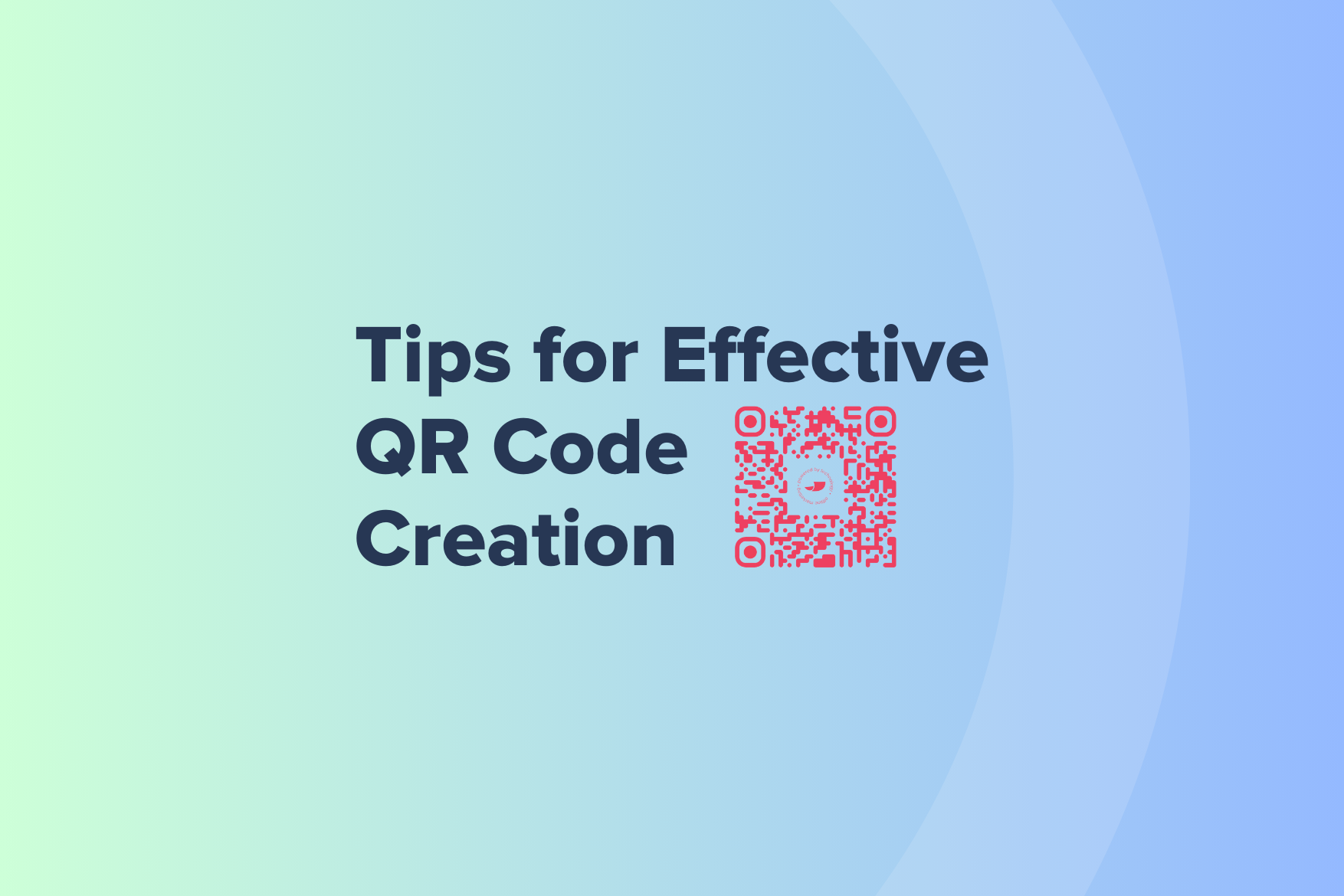 qr code tips