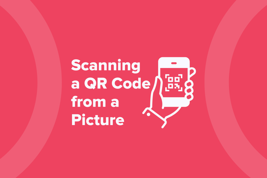 scan qr code from picture