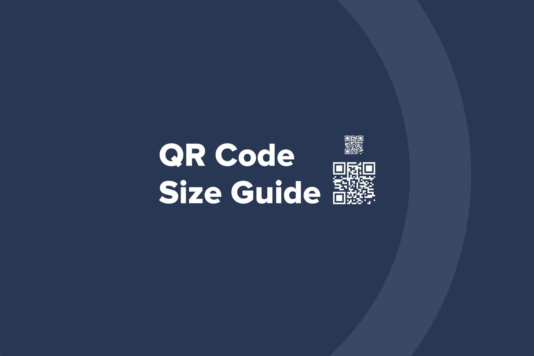 qr code size guide