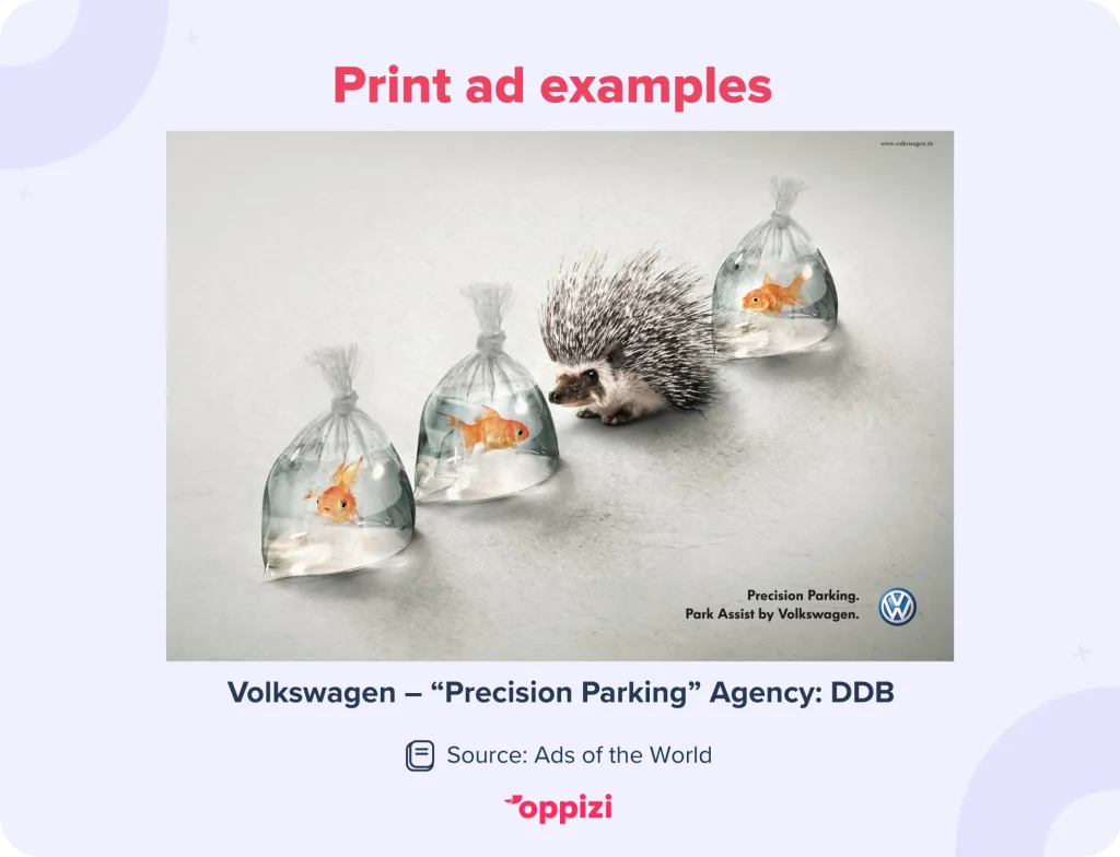 print ad examples - volkswagen