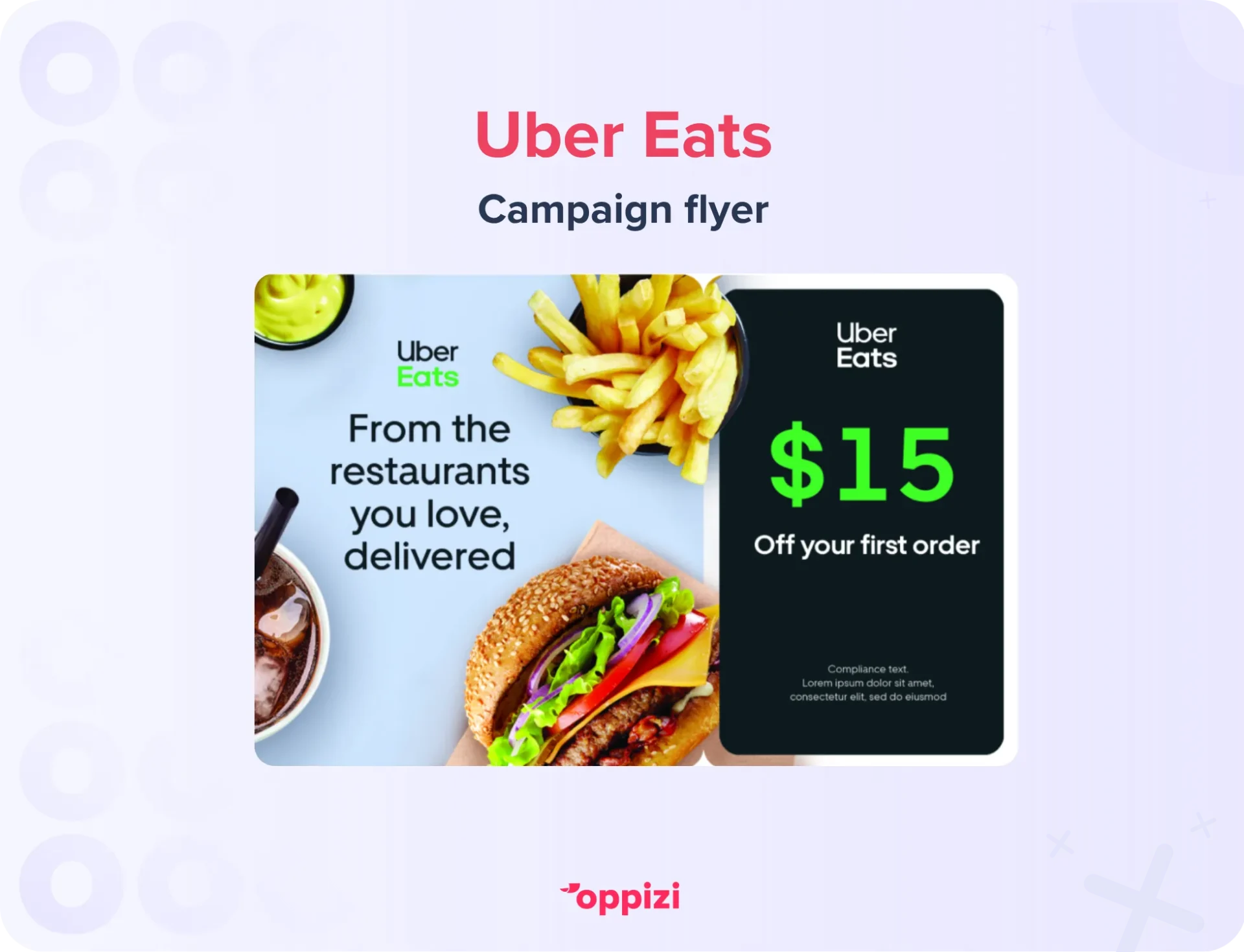 uber eats flyer