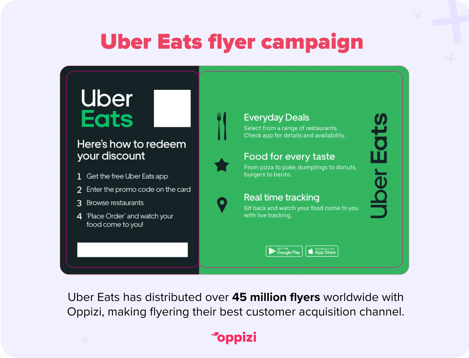 uber eet flyer