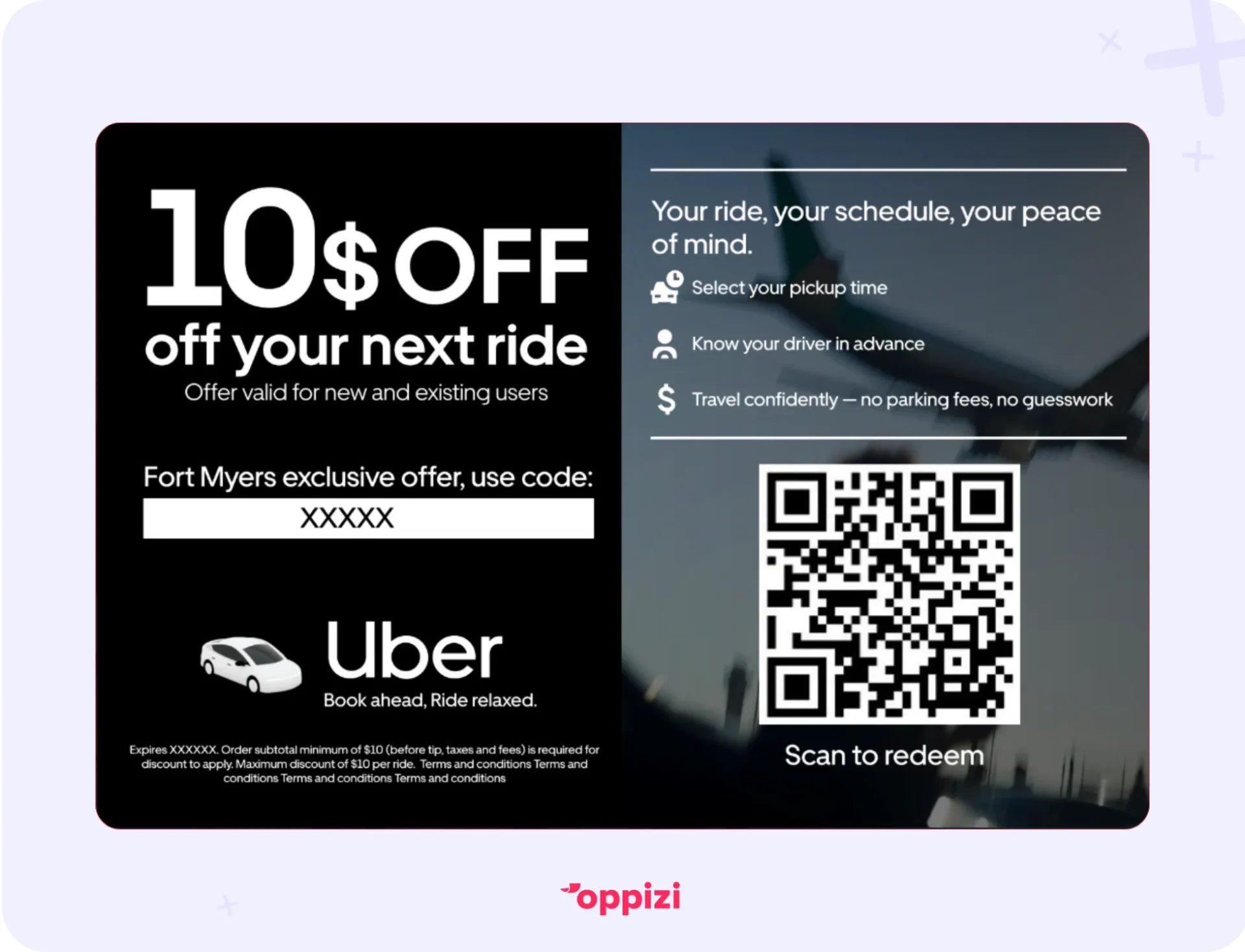under discount flyer example