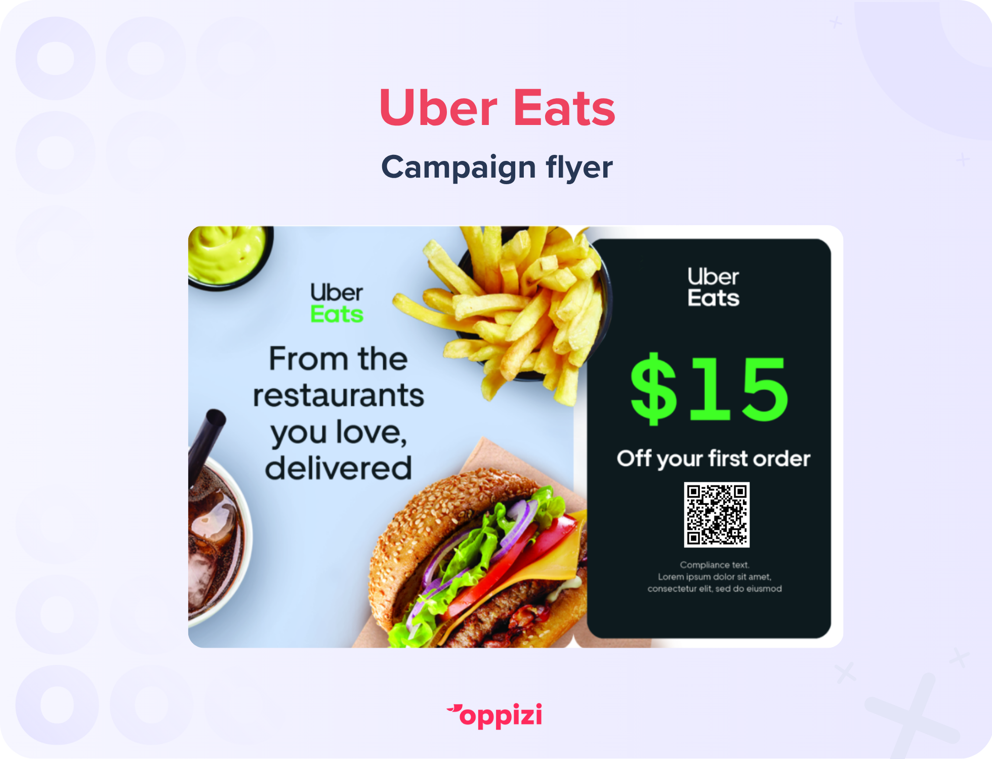 uber eats flyer