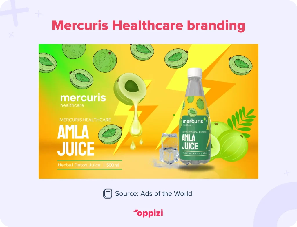 mercuris healthcare branding