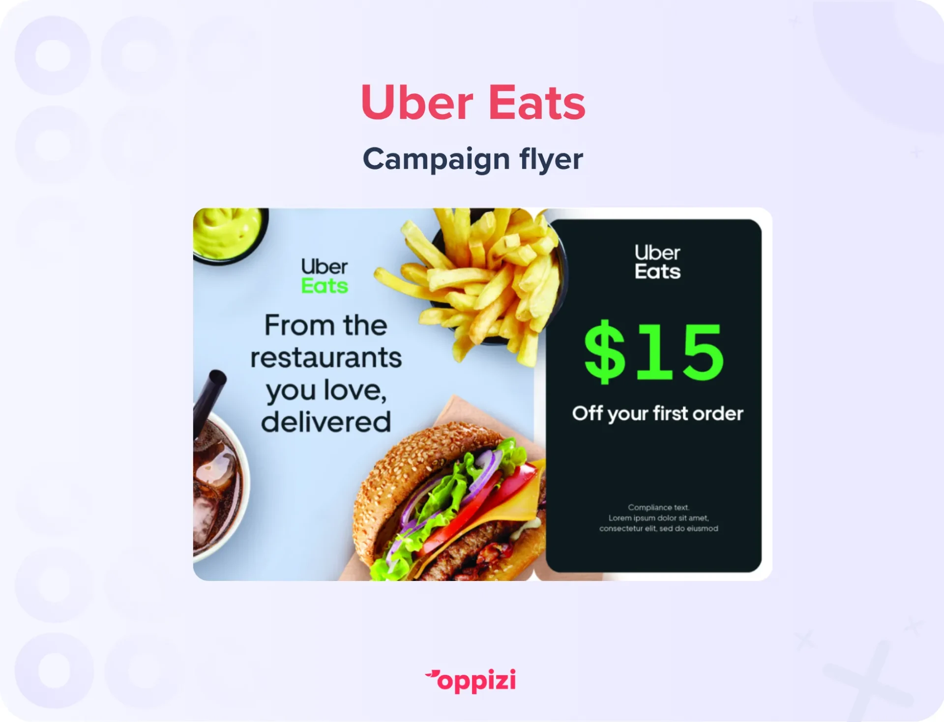 uber eats flyer