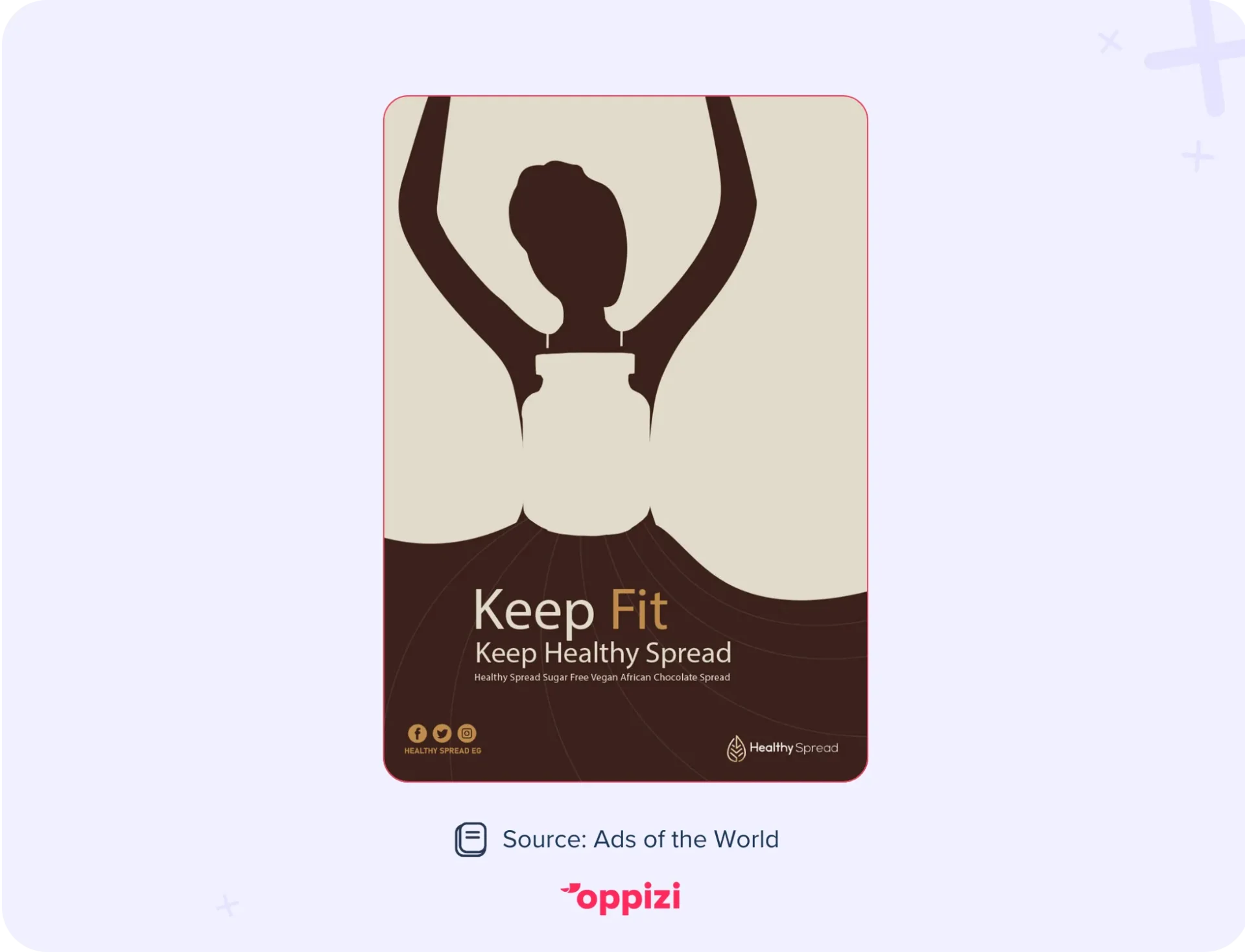 healthy spread flyer cta example