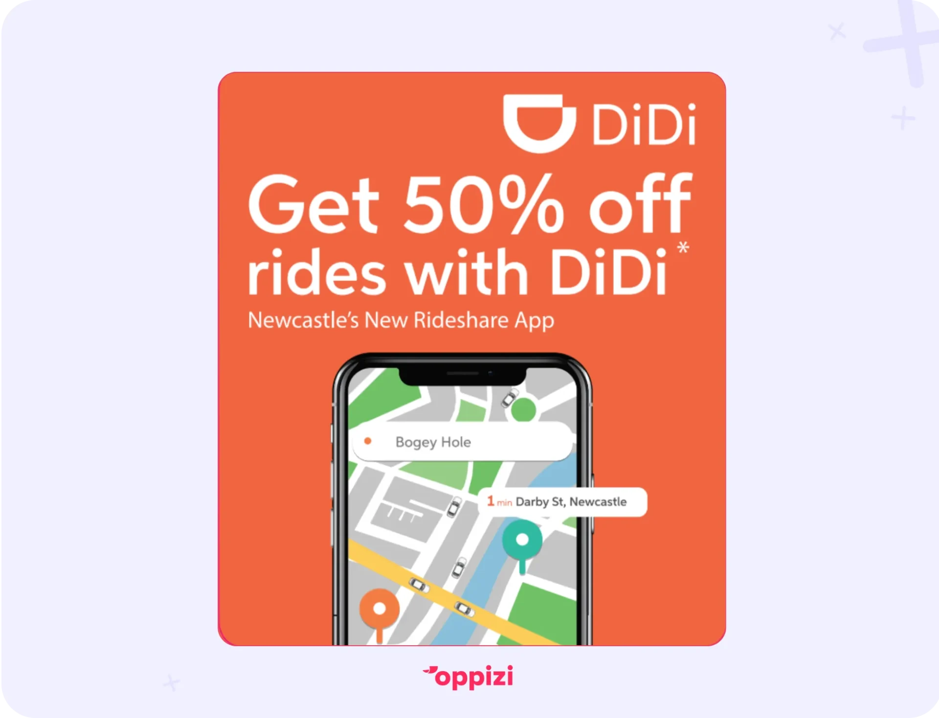 DiDi flyer CTA example