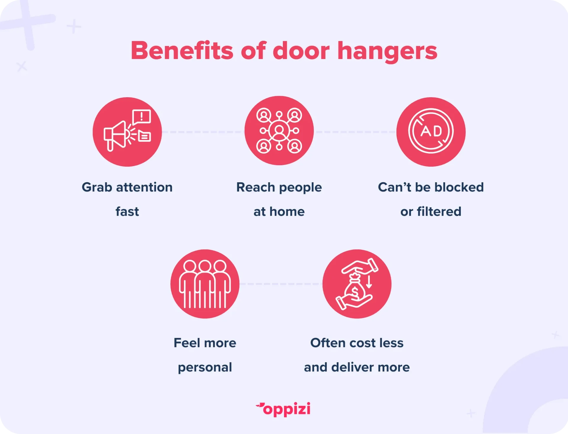 benefits of door hangers