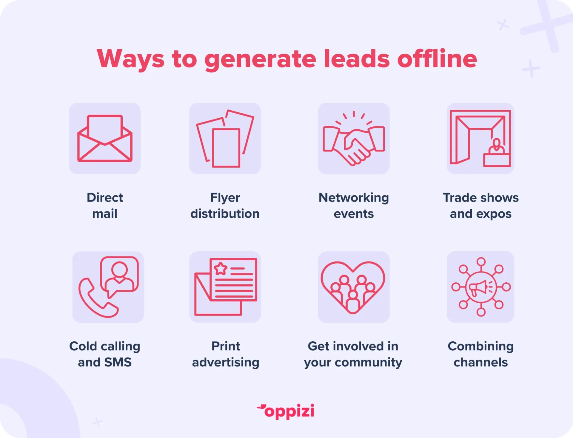 generate leads offline
