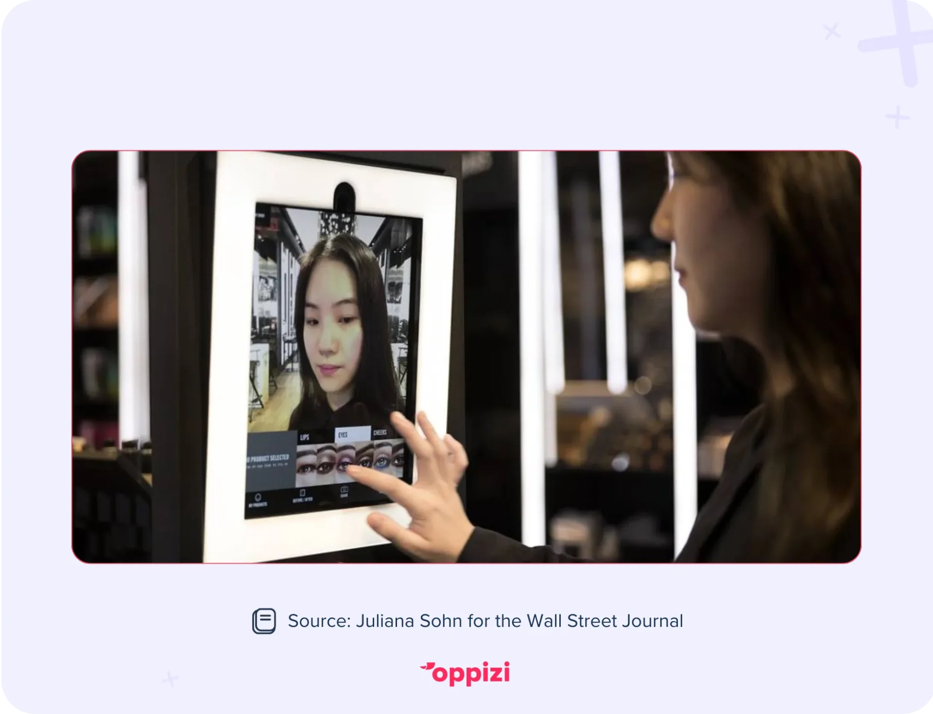 sephora AR slimme spiegels