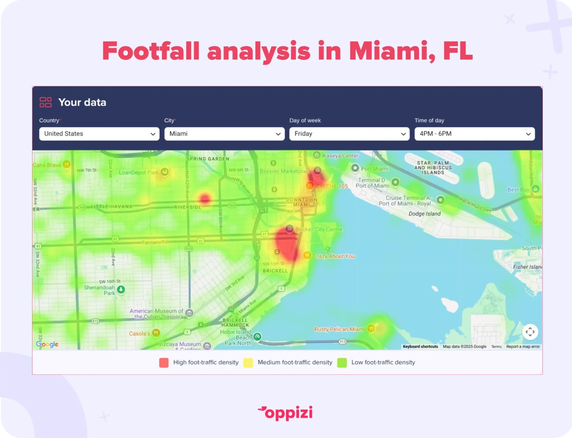 footfall miami florida