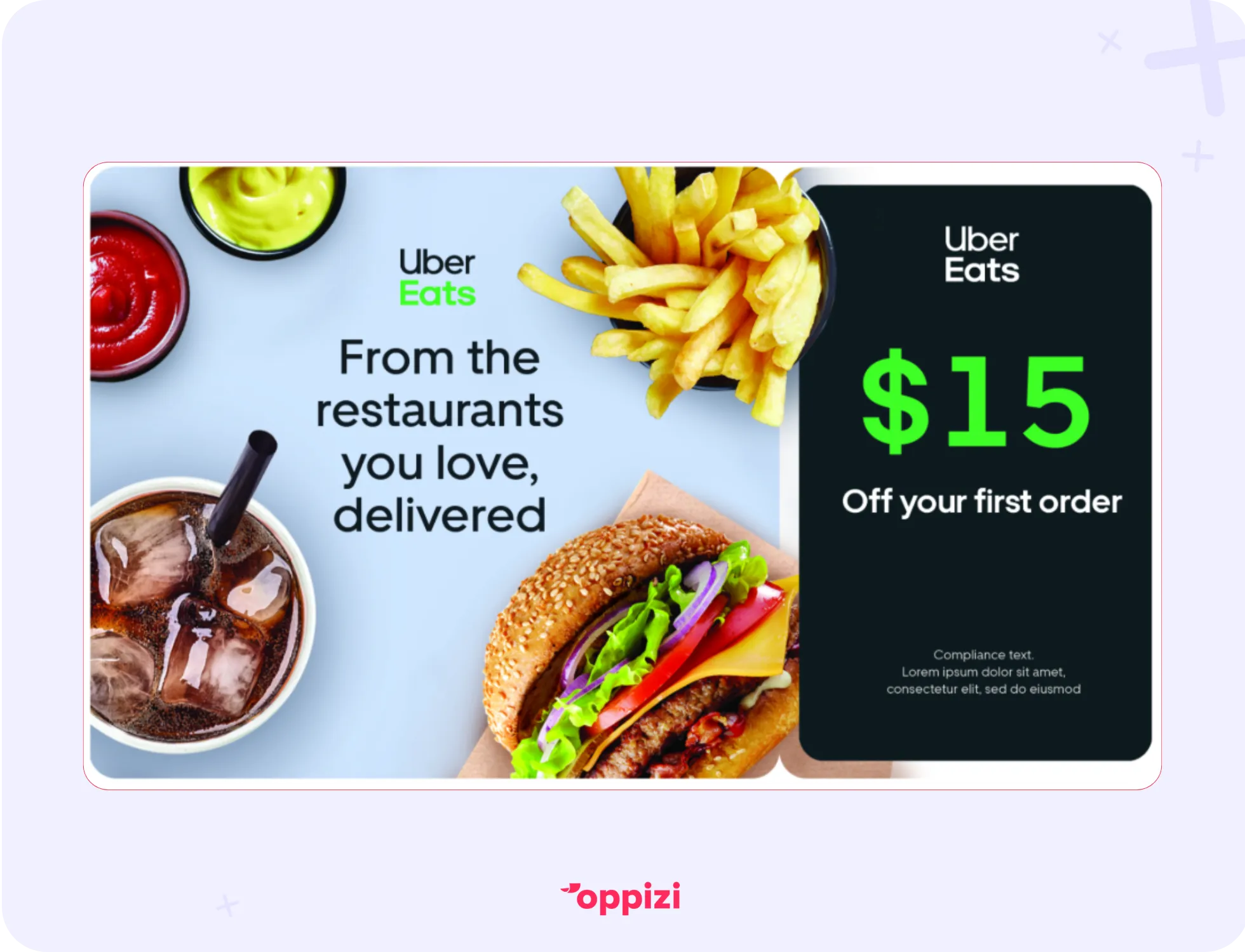 uber eats flyer