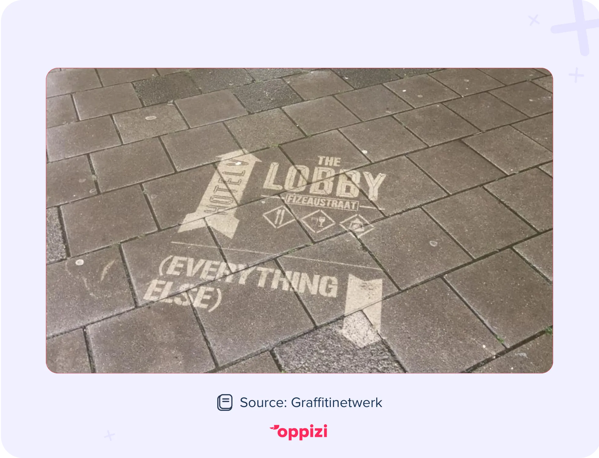 reverse graffiti sidewalk hotel amsterdam marketing